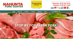 Desktop Screenshot of nahuntapork.com